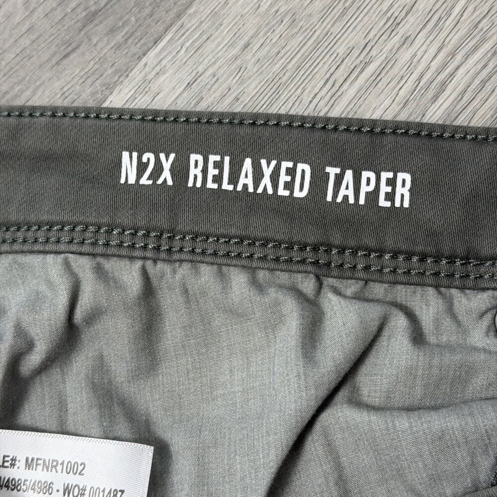 DU/ER Men's No Sweat Pants Athletic Taper 36x32 Gray/Gull - Picture 6 of 9